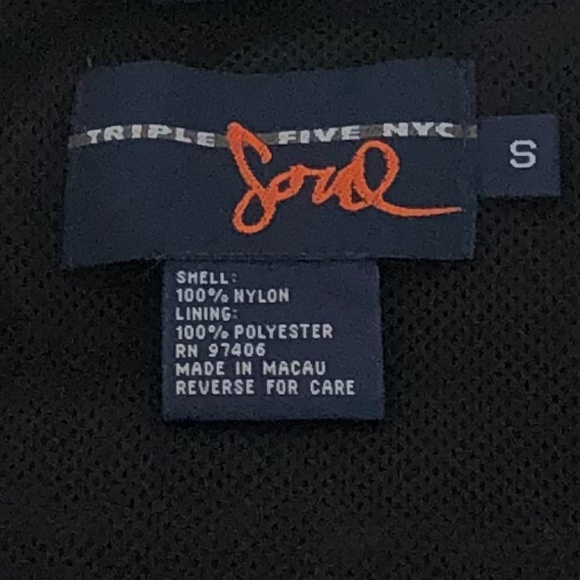 TRIPLE FIVE SOUL Nylon Vest NEW - Picture 11 of 13